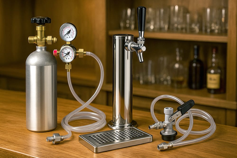 Home Draft Starter Kit Complete System For Beer Serving